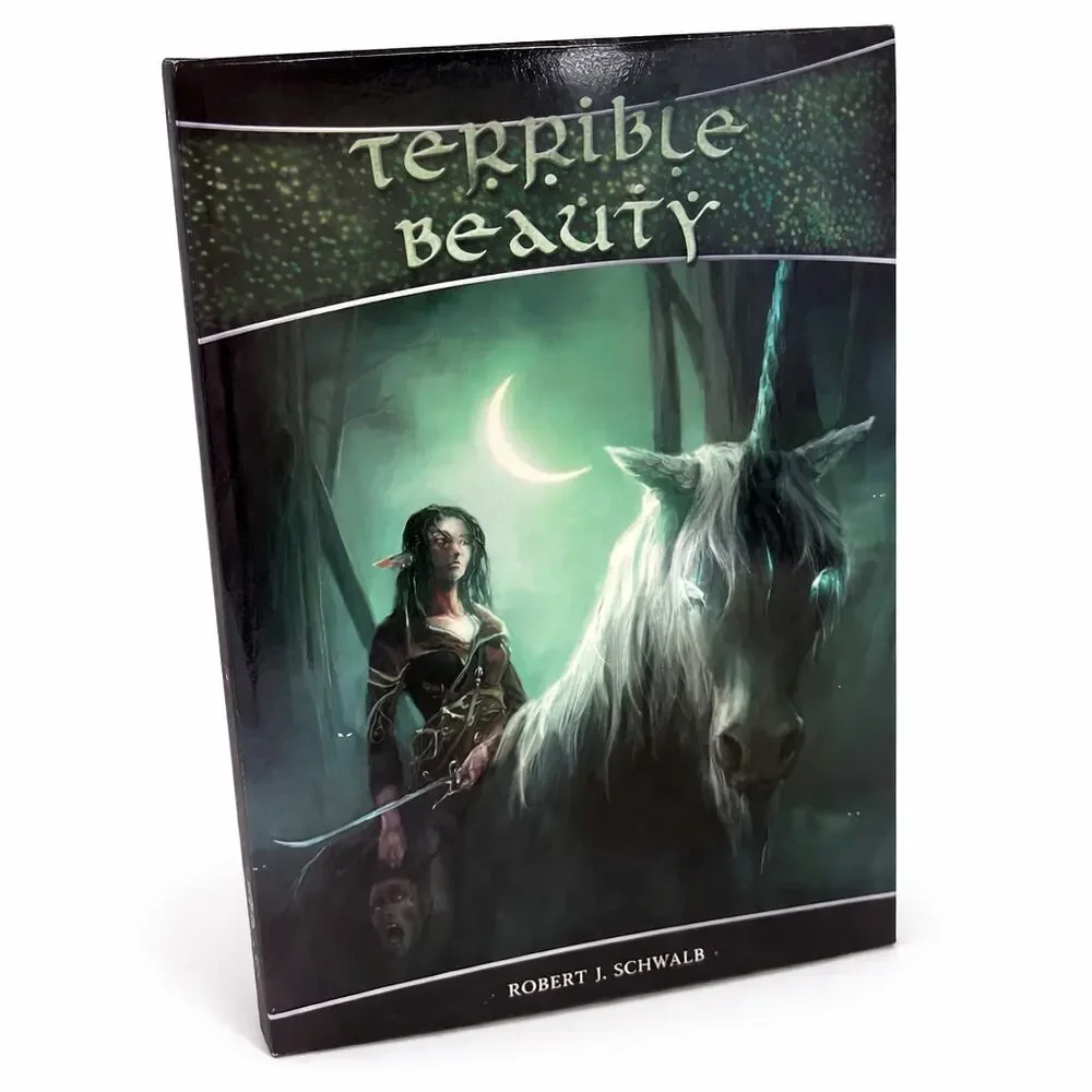 Terrible Beauty RPG Book Robert Schwalb of Shadow  the Demon Lord Faerie Fantasy